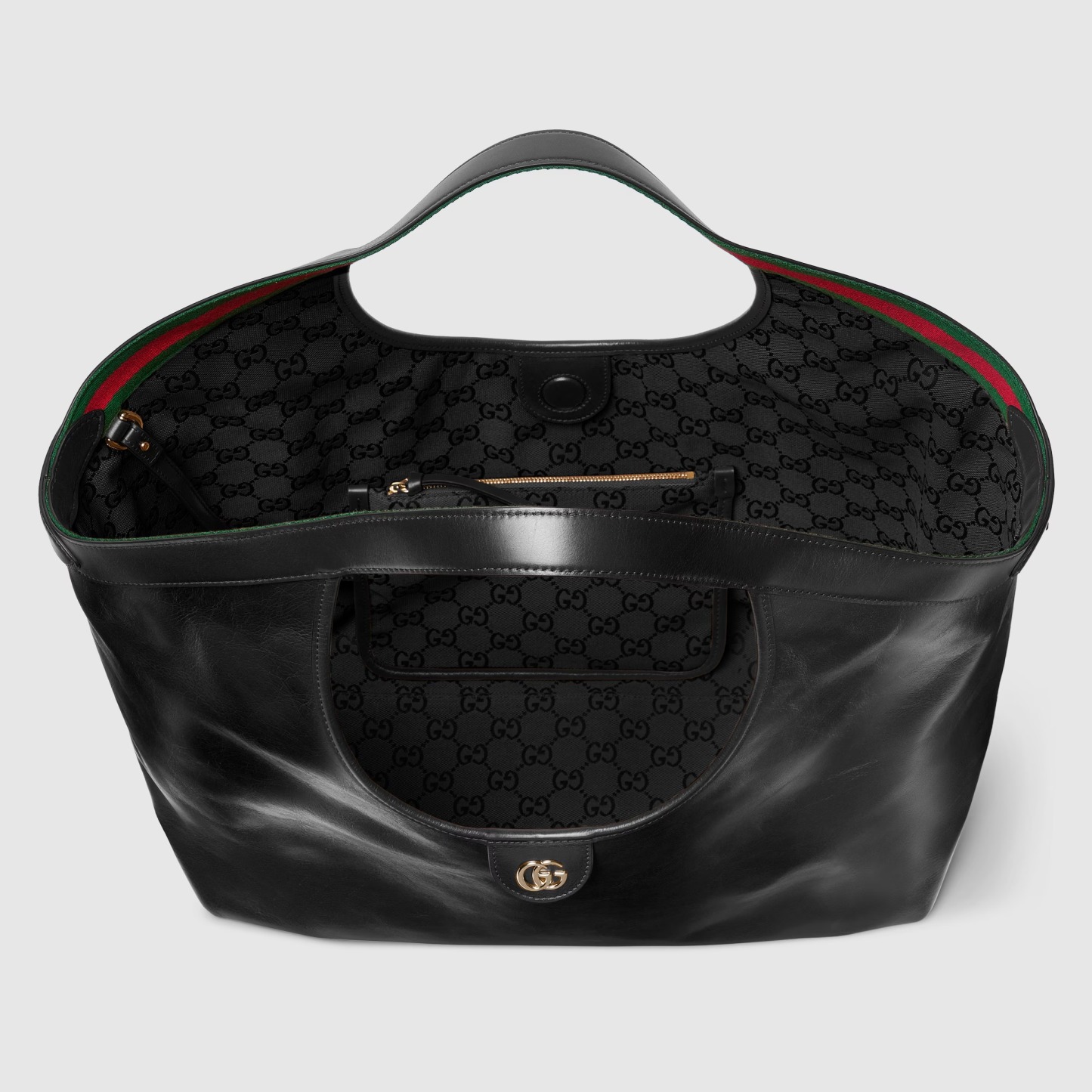 Gucci Giglio large tote black bag