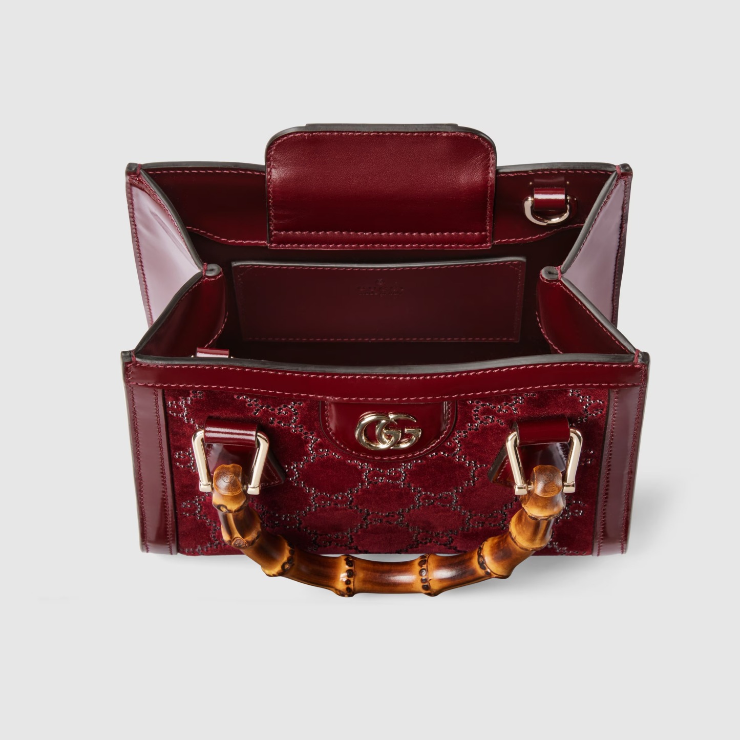 Gucci Diana crystals small tote bag