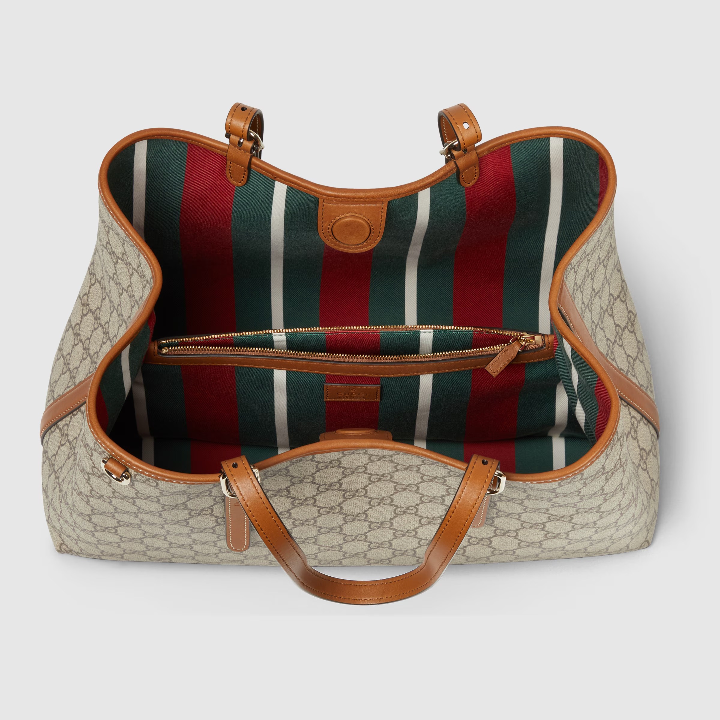 GG Emblem large tote bag