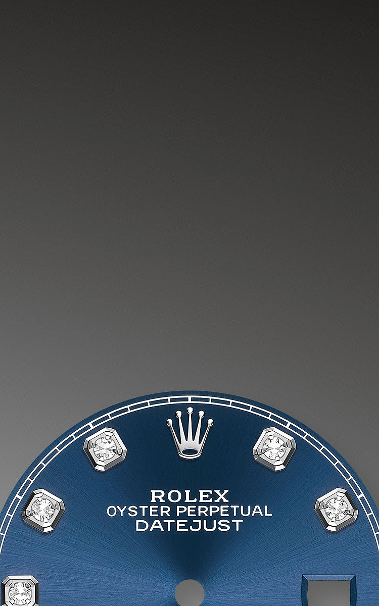 Datejust 36 Oystersteel and white gold Ref# 126284RBR-0029