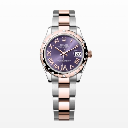 Datejust 31 Aubergine Dial Roman Numerals Women's Watch 278341RBR-0019