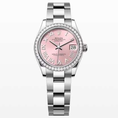 Datejust 278384RBR-0023 Pink 31mm Dial Oyster Watch