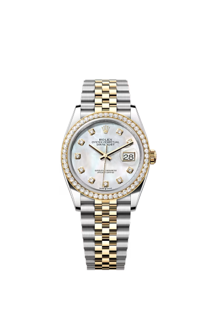 Datejust 36 Mother of Pearl Diamond Watch 116243-0018