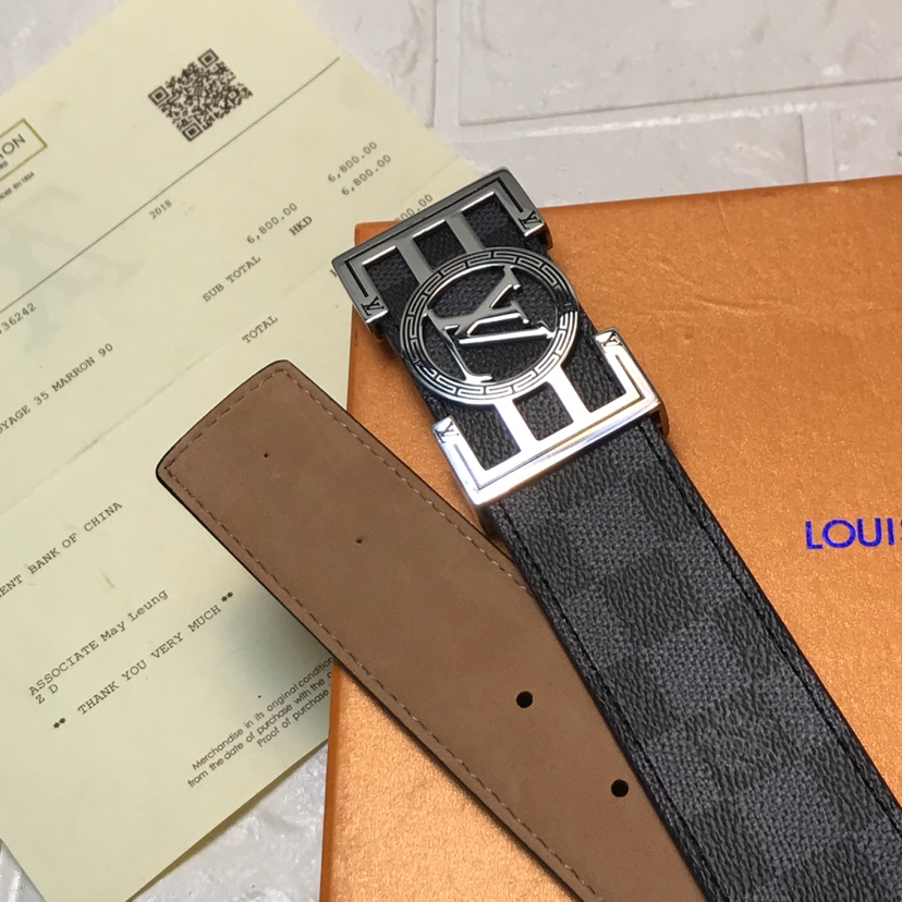 INITIALES 35MM REVERSIBLE BELT