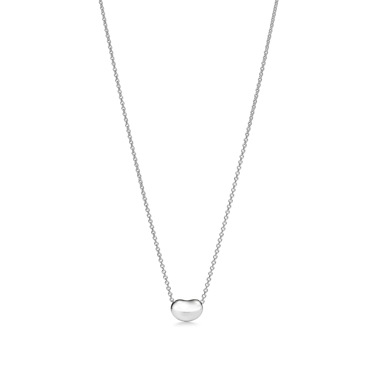 Elsa Peretti庐 Bean庐 design Pendant in Sterling Silver, 9 mm