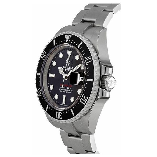 Sea-Dweller Black Dial Men's Watch 126600-0001