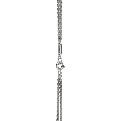HardWear Link Pendant in White Gold with Pave Diamonds