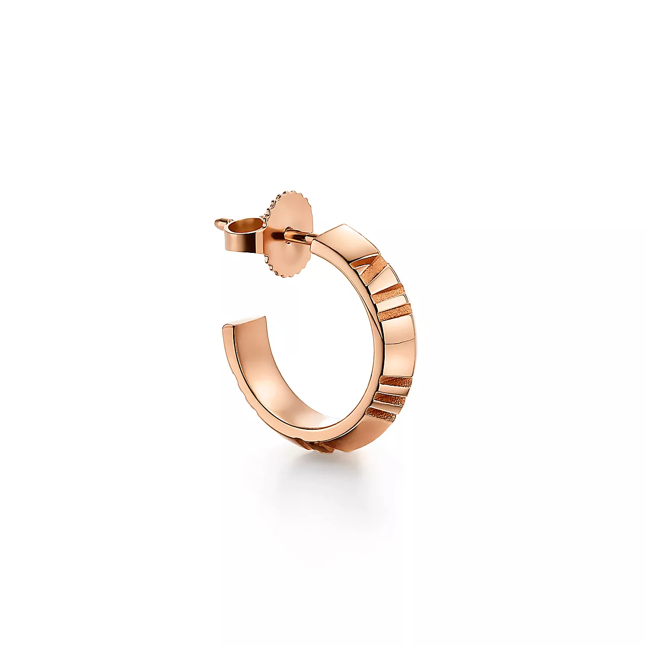 Atlas庐 X Hoop Earrings in Rose Gold, Small