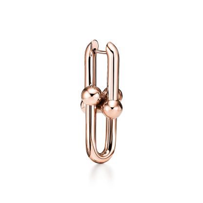 HardWear Large Link Earrings in Rose Gold