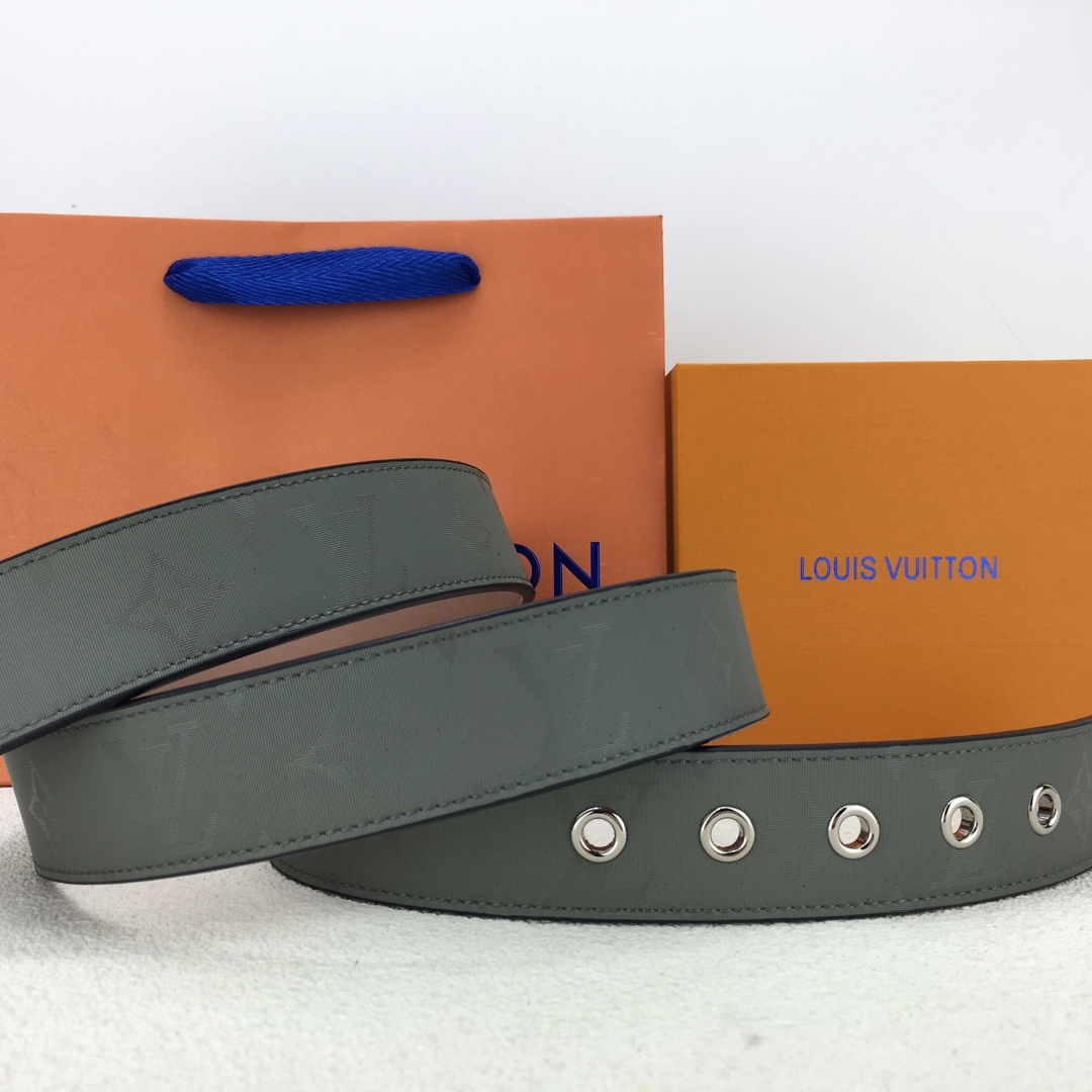 Monogram Titanium Belt