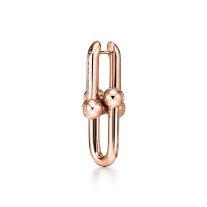 HardWear Large Link Earrings in Rose Gold