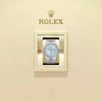 Land-Dweller 40, Oyster, 40 mm, platinum  Reference 127336