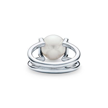 HardWear Freshwater Pearl Ring in Sterling Silver