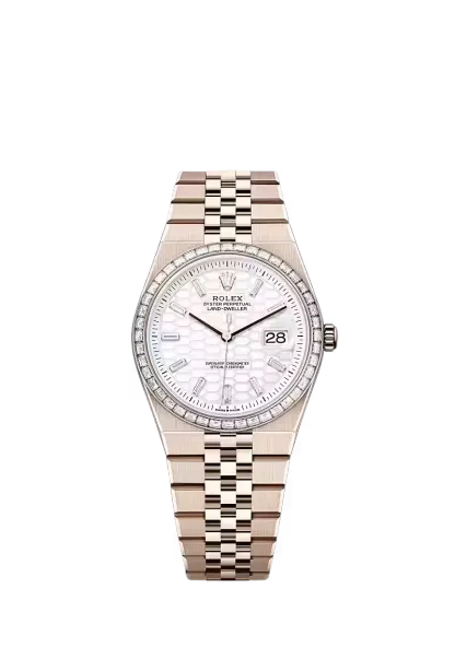 Land-Dweller 40, Oyster, 40 mm, Everose gold  Reference 127335