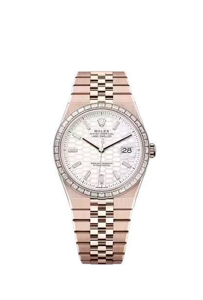 Land-Dweller 36, Oyster, 36 mm, Everose gold and diamonds  Reference 127285TBR