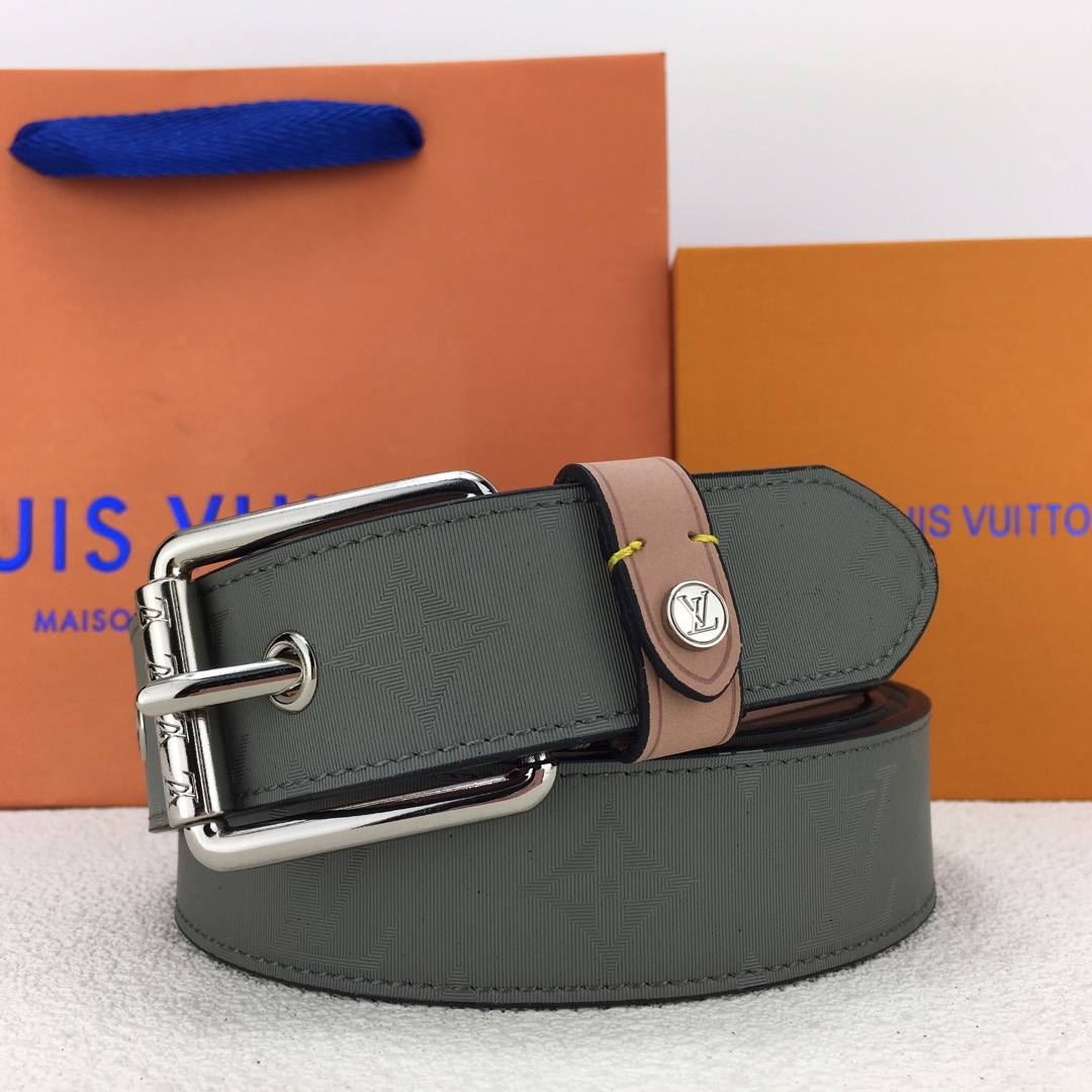 Monogram Titanium Belt