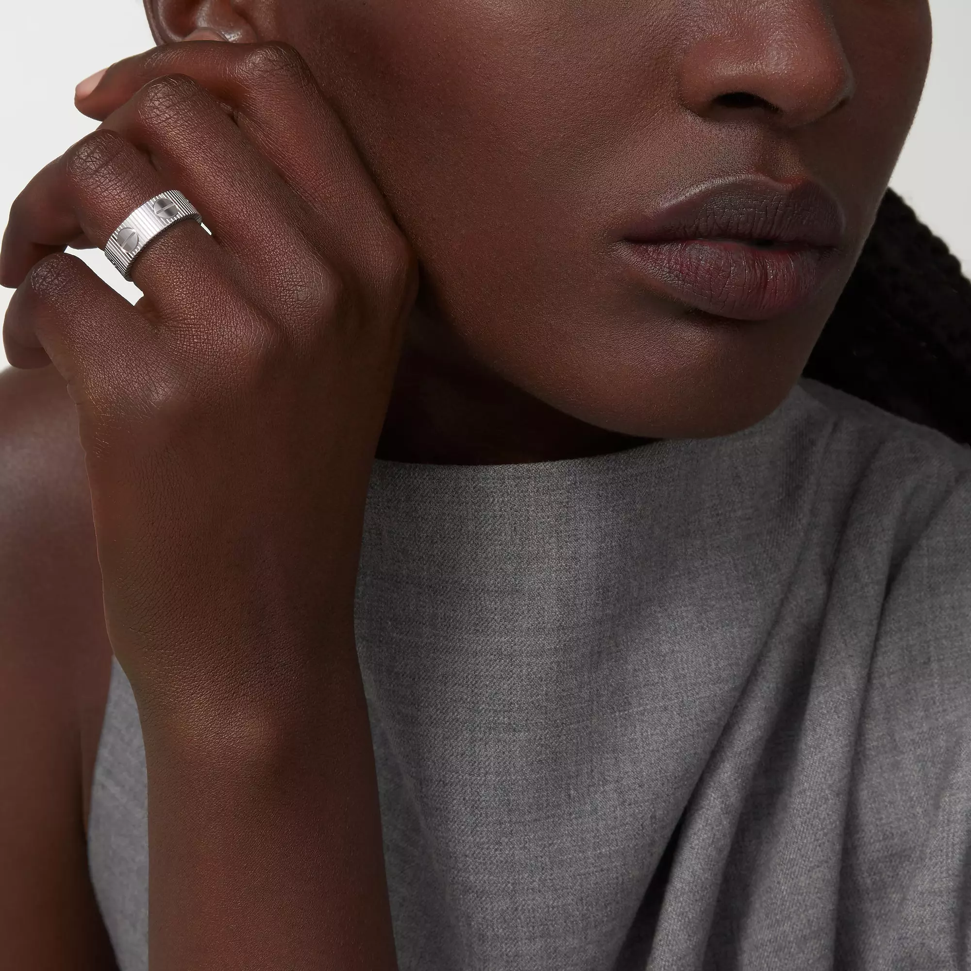 LOVE UNLIMITED RING, WHITE GOLD