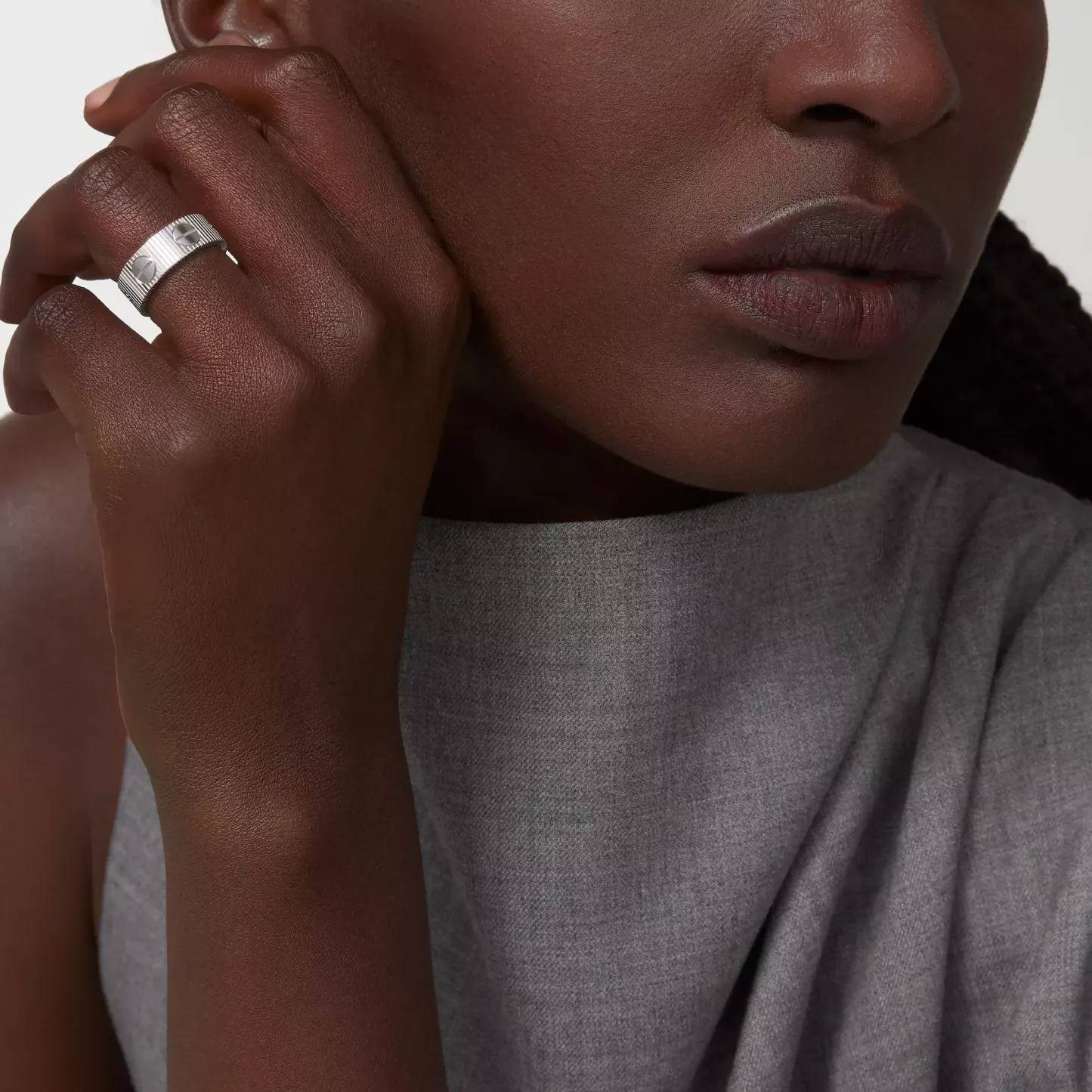 LOVE UNLIMITED RING, WHITE GOLD