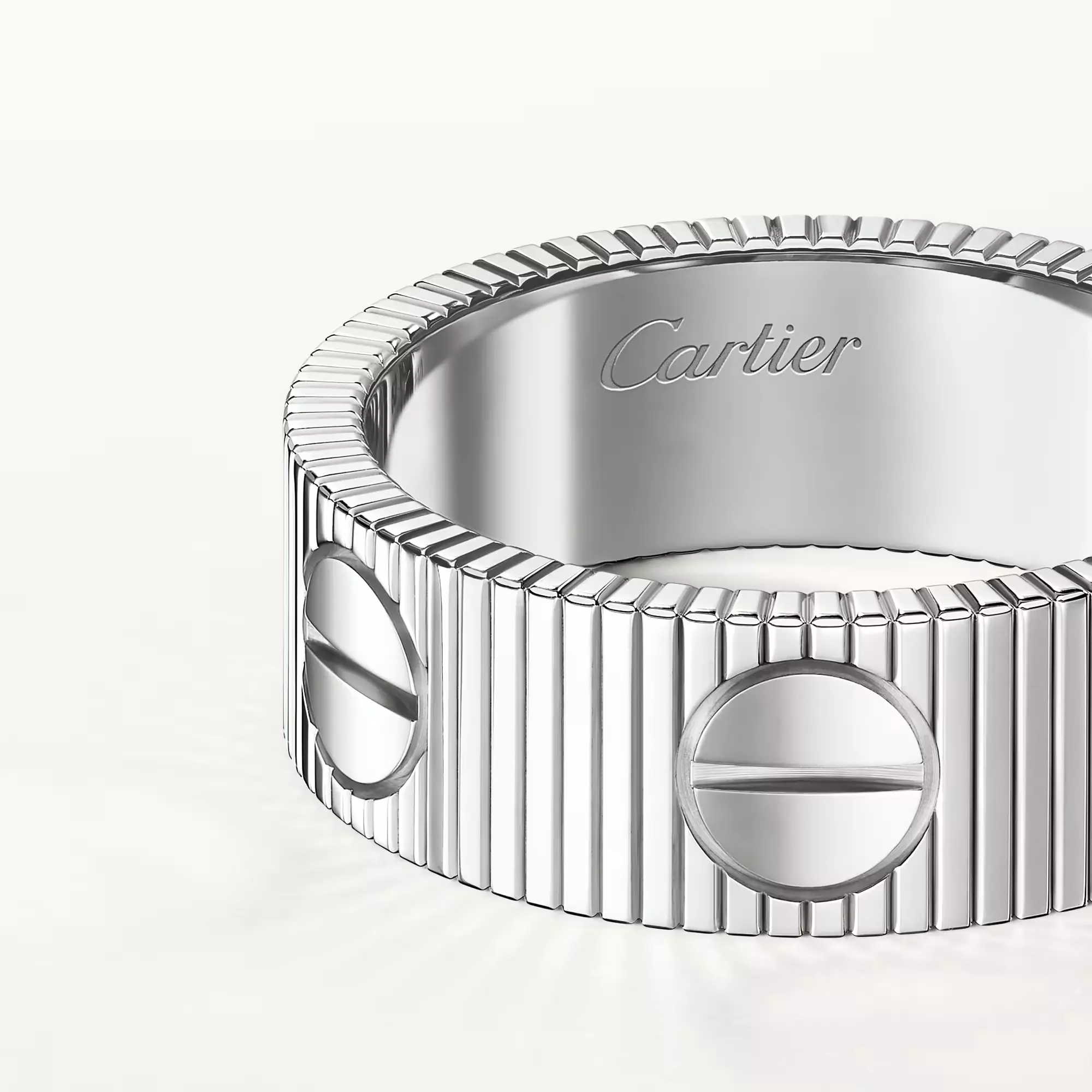 LOVE UNLIMITED RING, WHITE GOLD