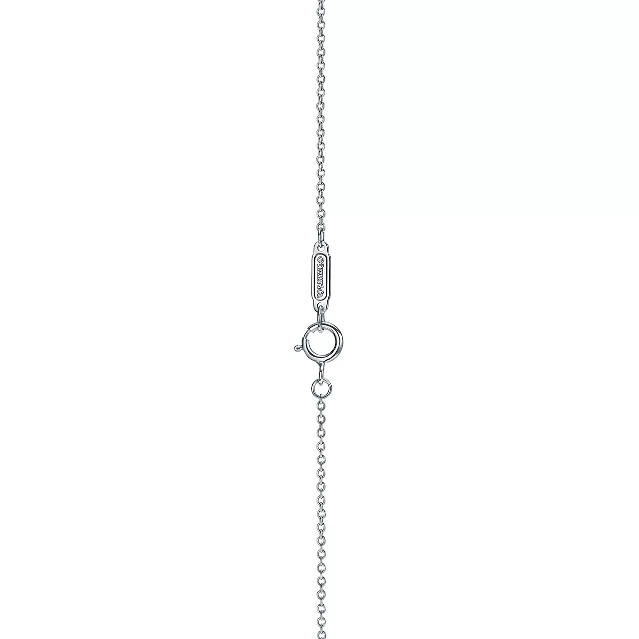 Victoria庐 Diamond Vine Circle Pendant in Platinum