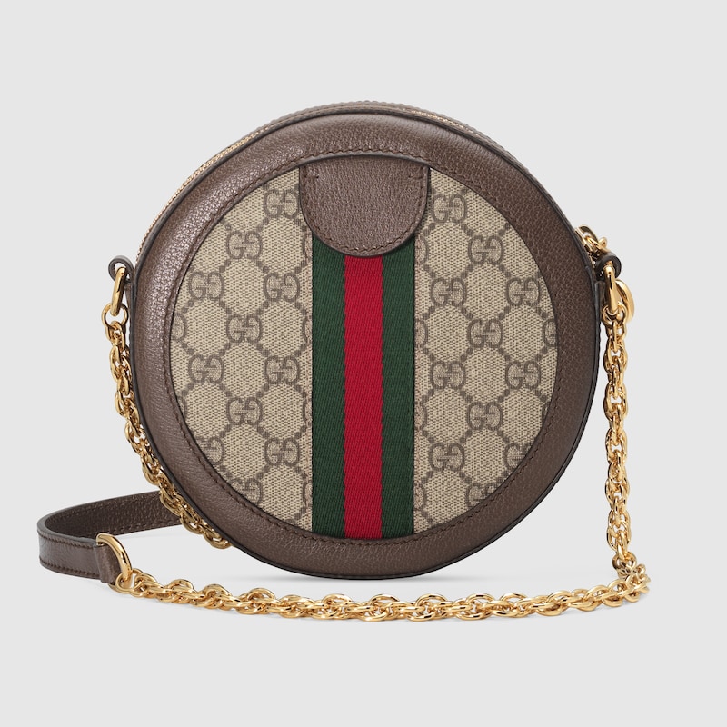 OPHIDIA  MINI ROUND SHOULDER BAG