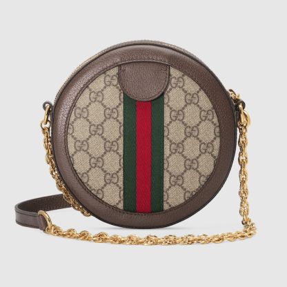 OPHIDIA  MINI ROUND SHOULDER BAG