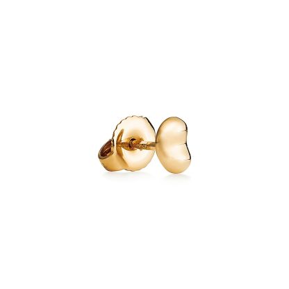 Elsa Peretti庐 Bean庐 design Earrings in Yellow Gold, 9 mm
