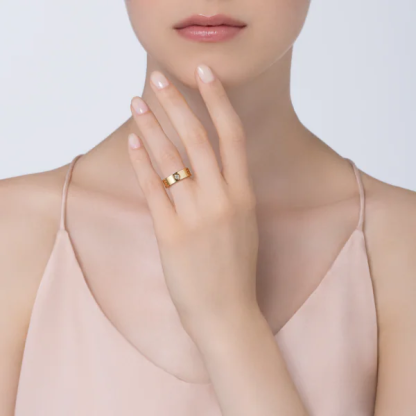 LOVE RING, 3 DIAMONDS