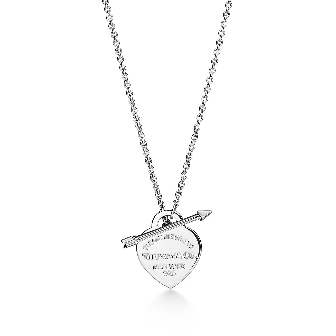 Return to 庐 Lovestruck Pendant in Sterling Silver, Medium