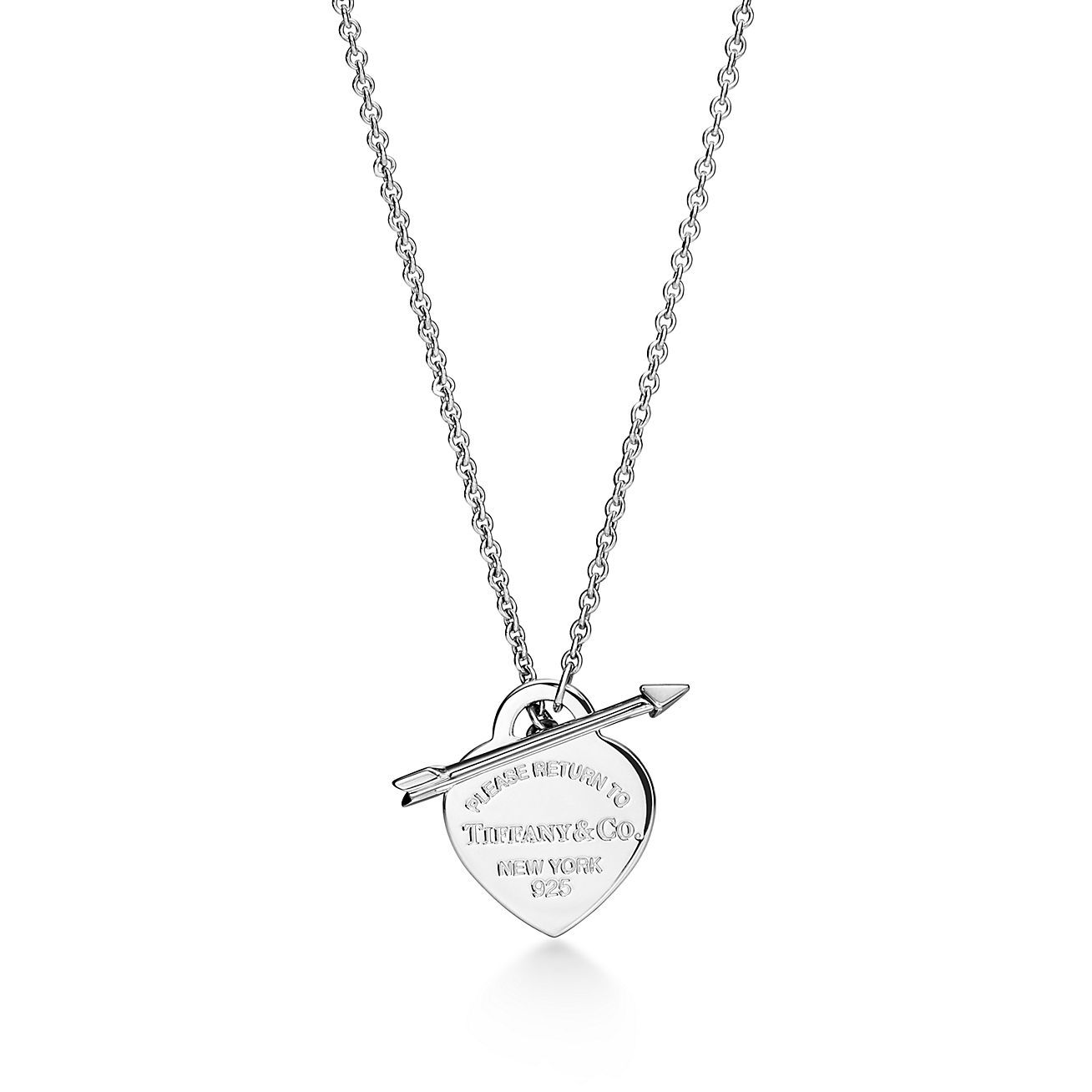 Return to 庐 Lovestruck Pendant in Sterling Silver, Medium