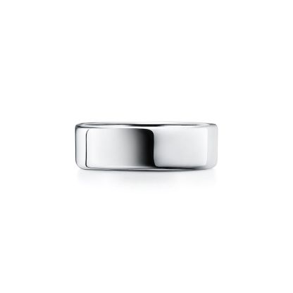 Return to 庐 Narrow Ring in Sterling Silver with Diamonds