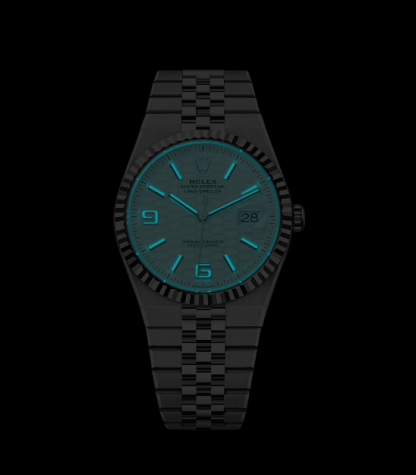 Land-Dweller 40, Oyster, 40 mm, platinum  Reference 127336