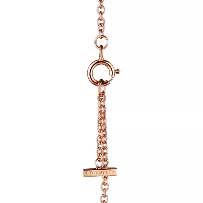 T Smile Bracelet in Rose Gold