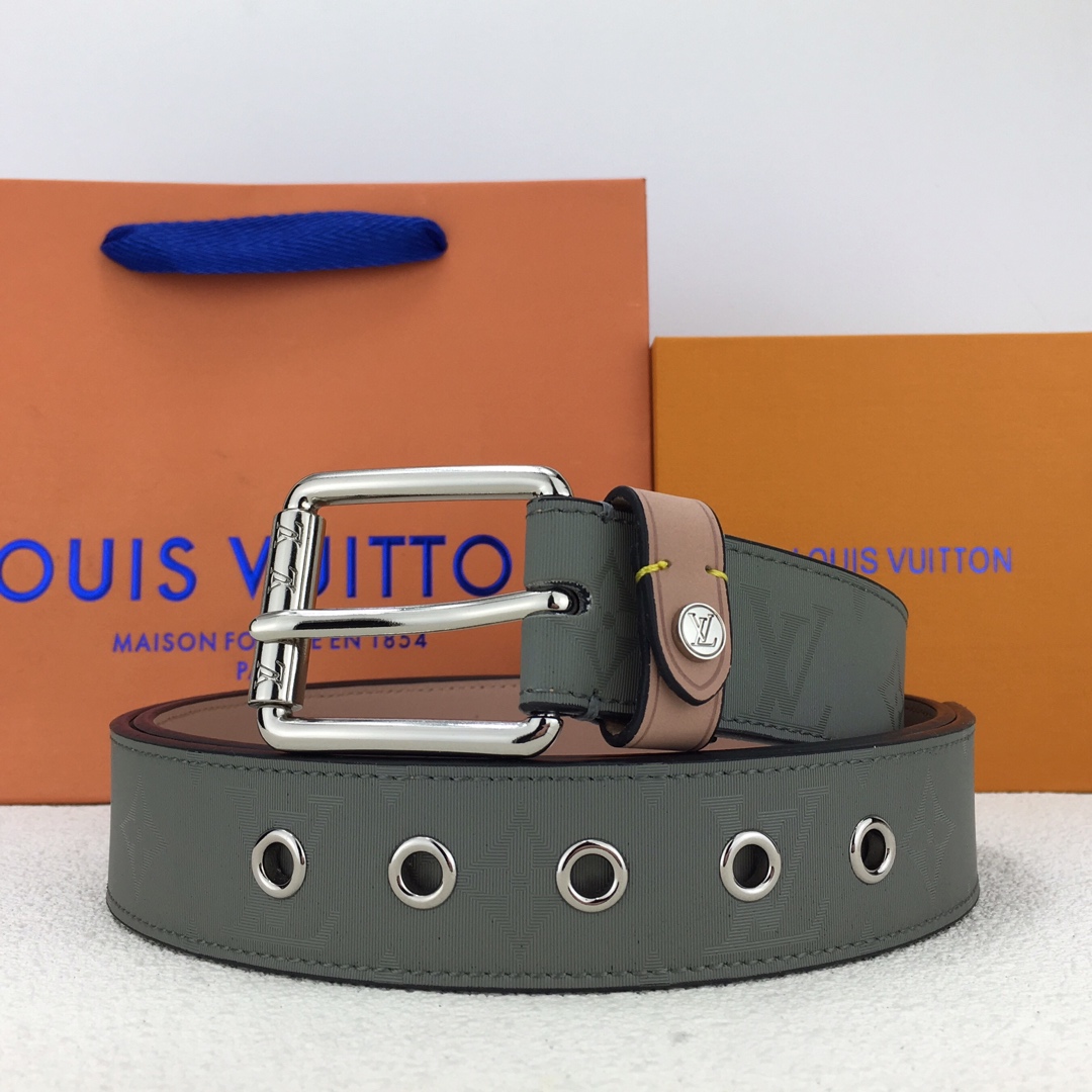 Monogram Titanium Belt