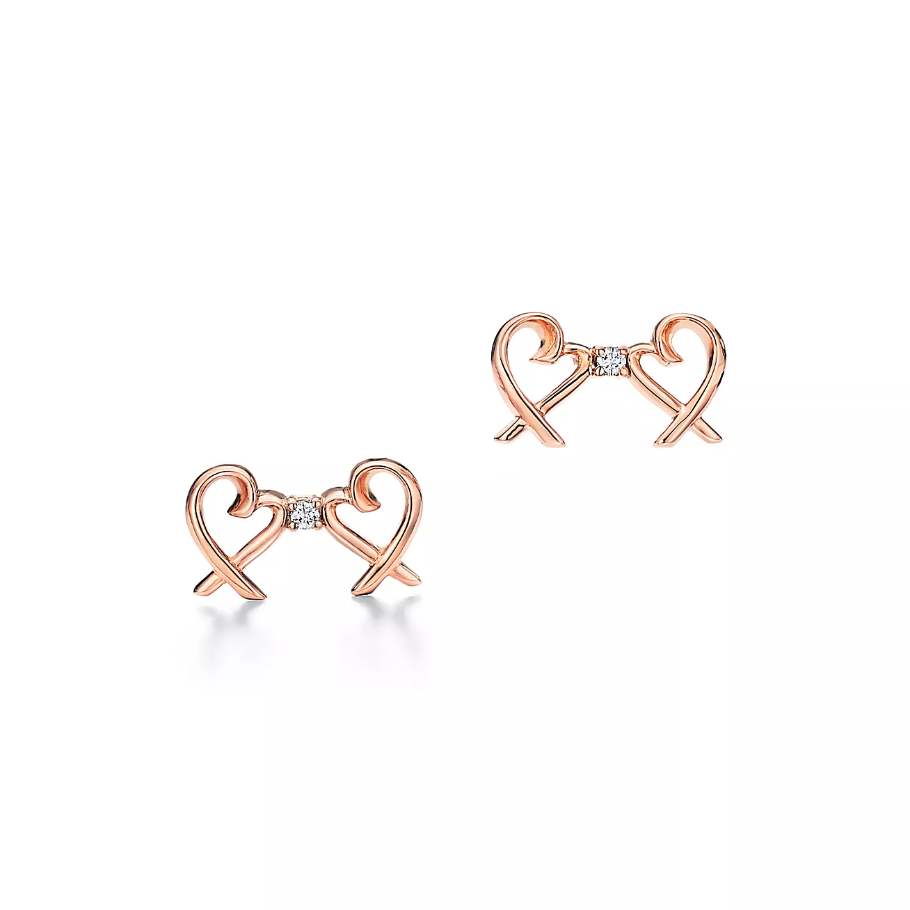 Paloma Picasso庐 Double Loving Heart Earrings