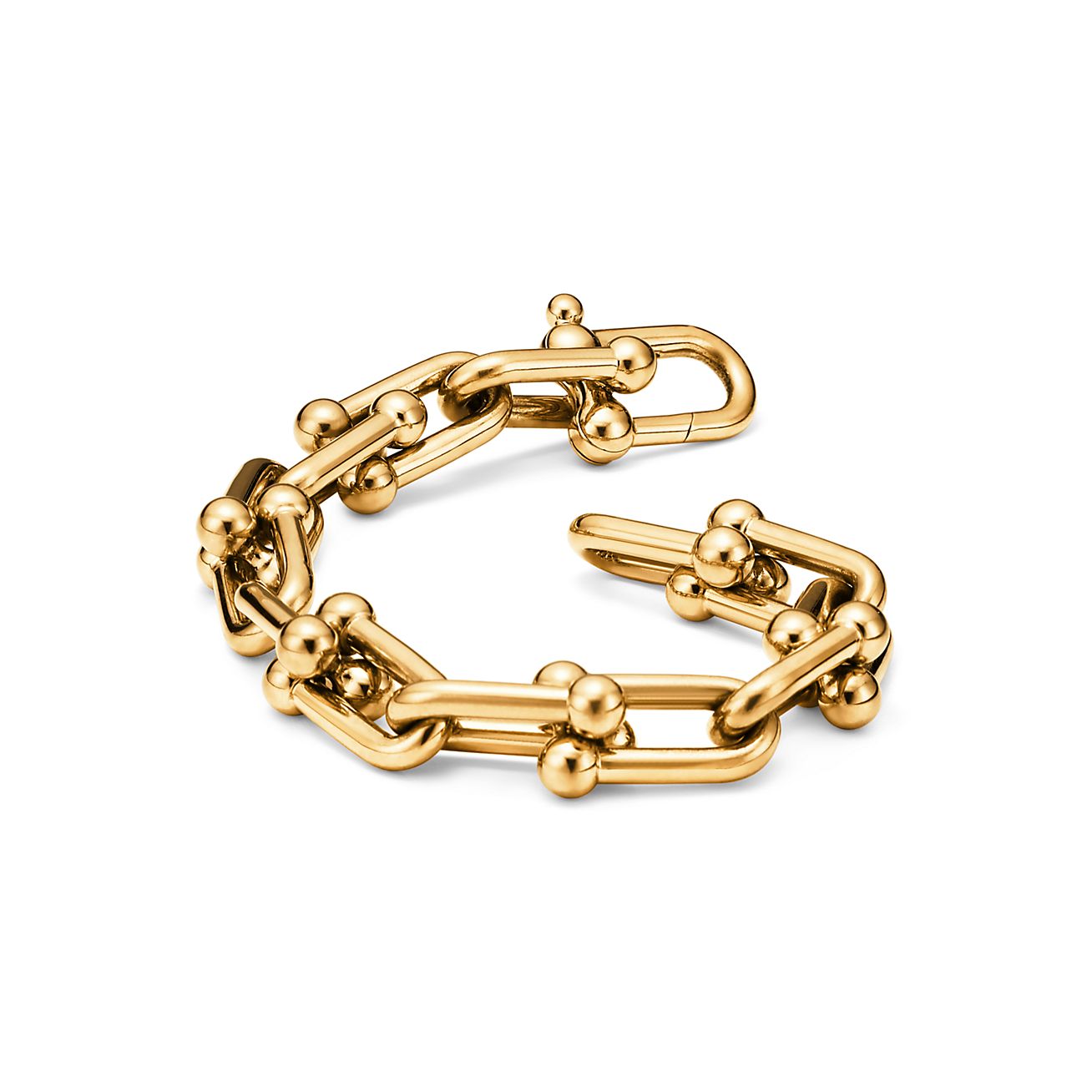 HardWear Large Link Bracelet in Yellow Gold
