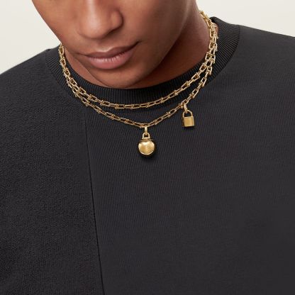 HardWear Small Wrap Necklace in Yellow Gold