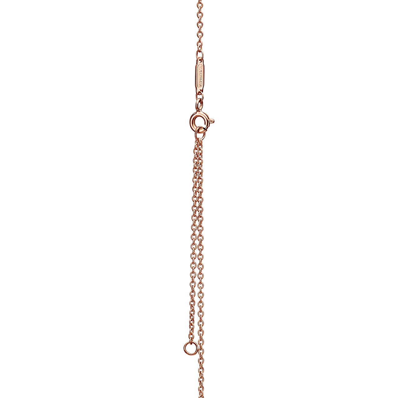 Knot Pendant in Rose Gold