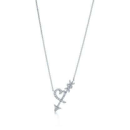 Paloma's Graffiti Heart & Arrow Pendant