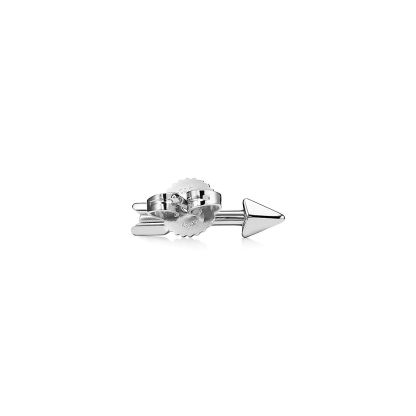 Return to 庐 Lovestruck Heart Tag & Arrow Earrings in Sterling Silver