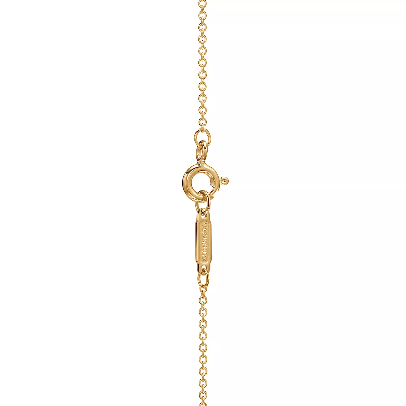 Cross pendant in 18k gold with diamonds, mini