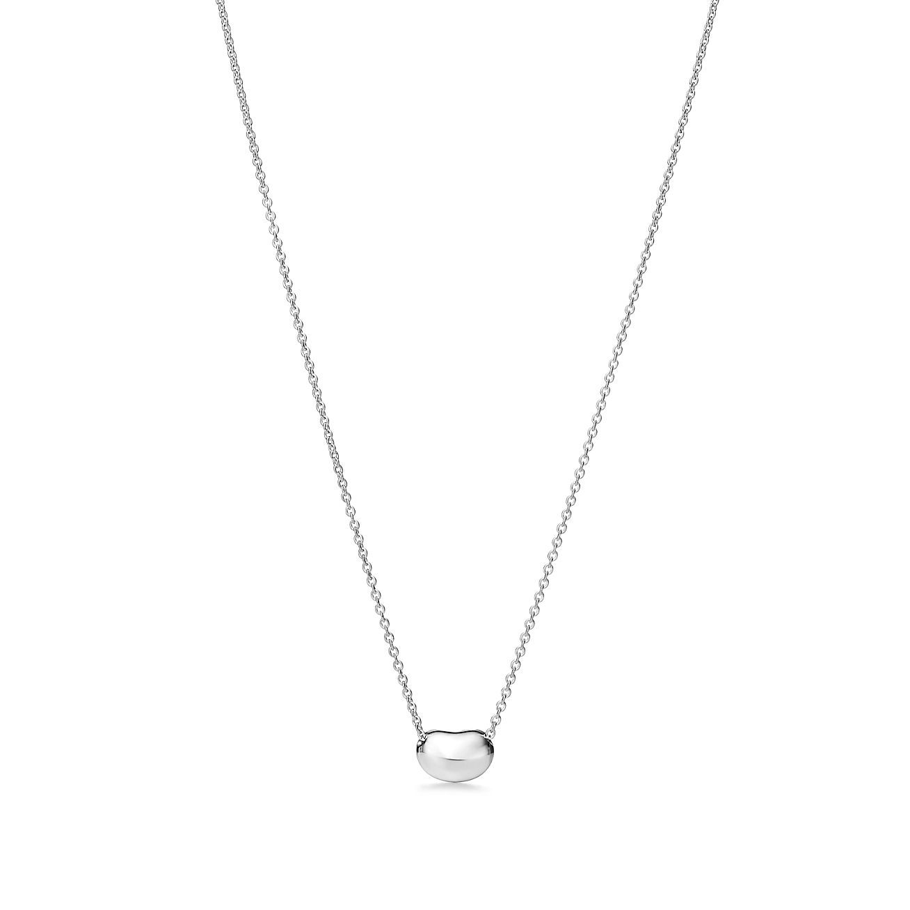 Elsa Peretti庐 Bean庐 design Pendant in Sterling Silver, 9 mm
