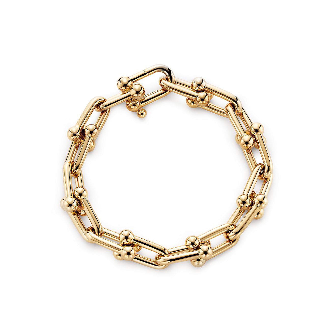 HardWear Large Link Bracelet in Yellow Gold