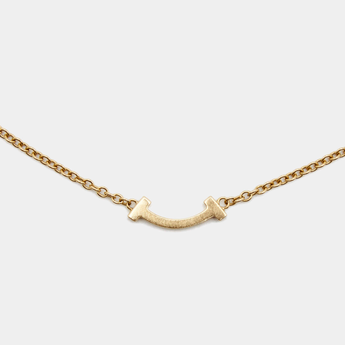 & Co.  T Smile 18K Yellow Gold Mini Bracelet