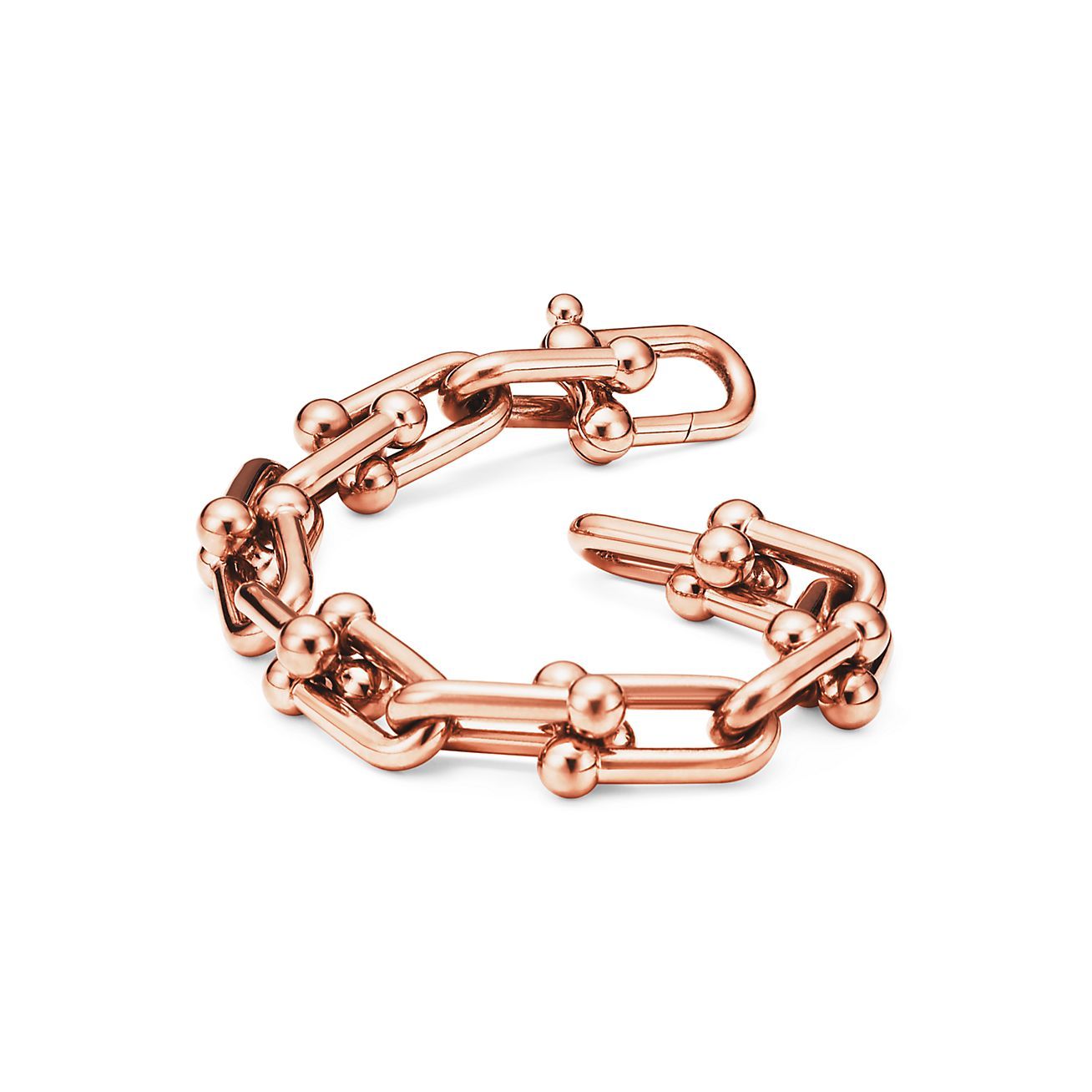 HardWear Large Link Bracelet in Rose Gold