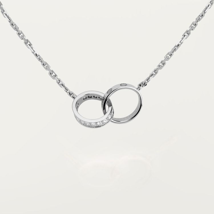 LOVE NECKLACE, DIAMONDS