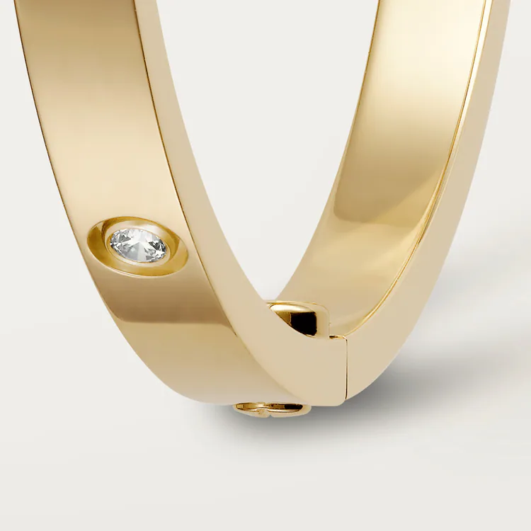 LOVE BRACELET, SMALL MODEL, 10 DIAMONDS