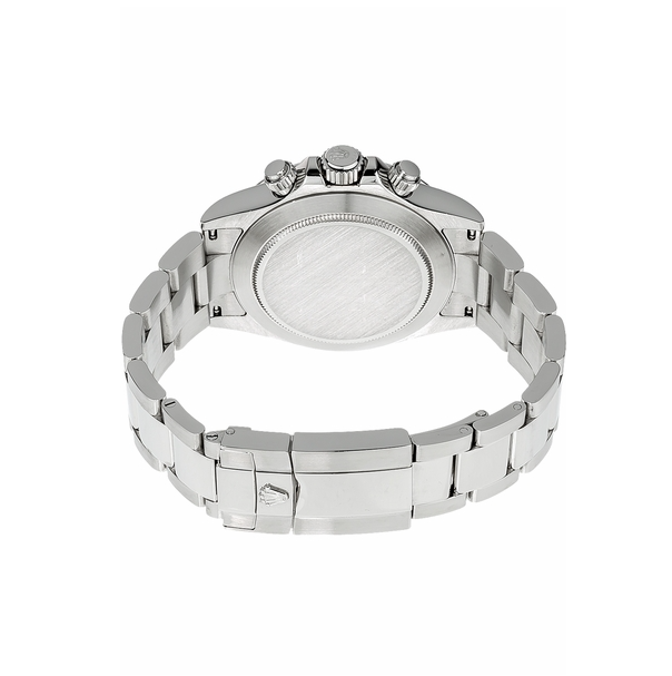 Cosmograph Daytona Steel Bezel Black Dial Men's Watch 116520-0015