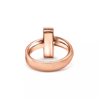 T T1 Ring in Rose Gold, 4.5 mm