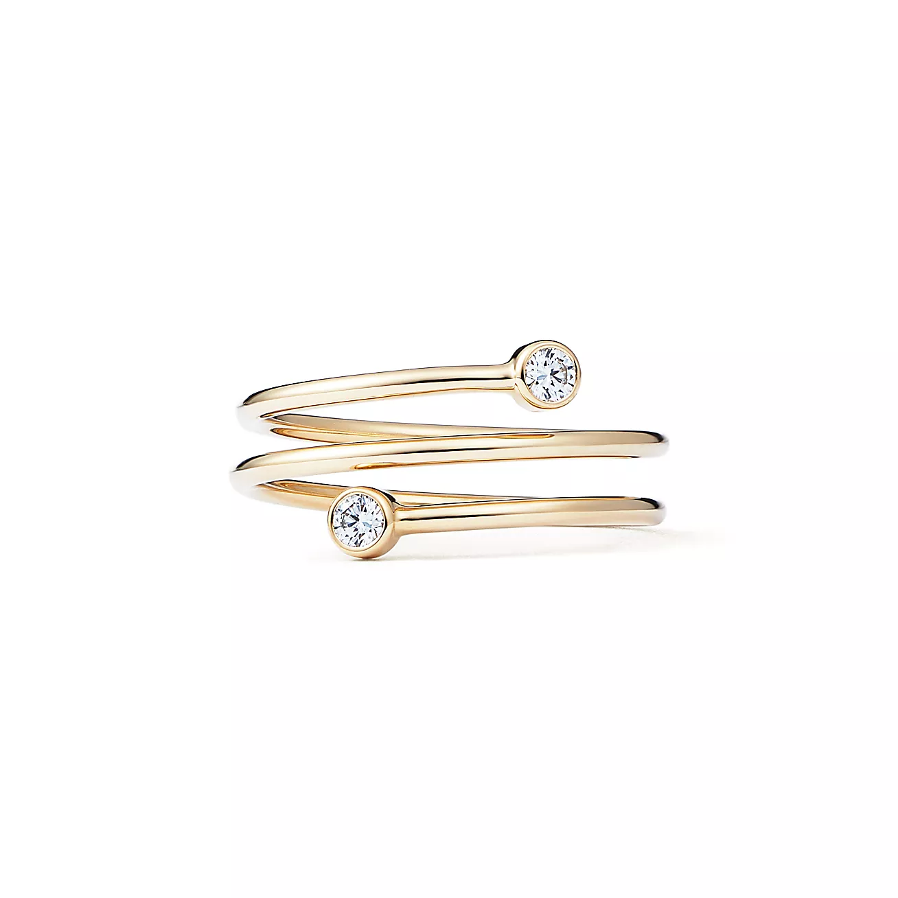 Elsa Peretti庐 Diamond Hoop Ring